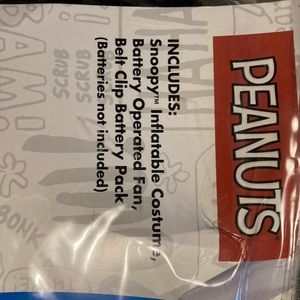 Snoopy Halloween costume!